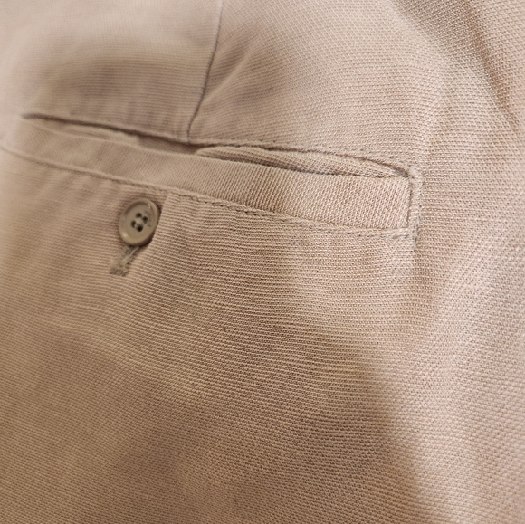 Aritzia Wilfred Allant pants, linen blend, silk tie. Light/dusty pink. - Picture 3 of 7